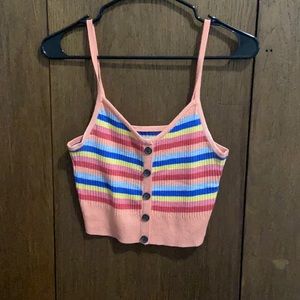 American Eagle Colorful Crop Top